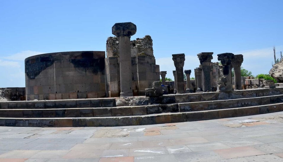 Zvartnots Cathedral: A Ruined 7th-Century Cathedral in Armenia